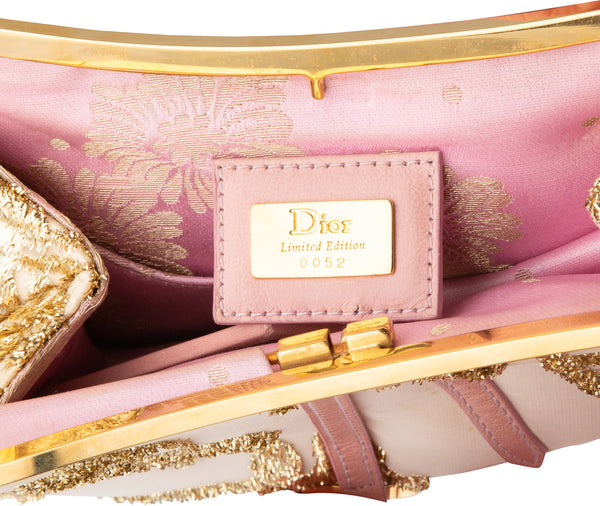 Christian Dior Saddle Bag Camel and Gold - Handbagholic