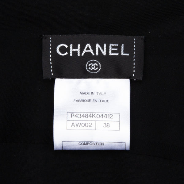 Chanel Fall 2012 Silver Embroidered Logo Track Jacket | EL CYCER