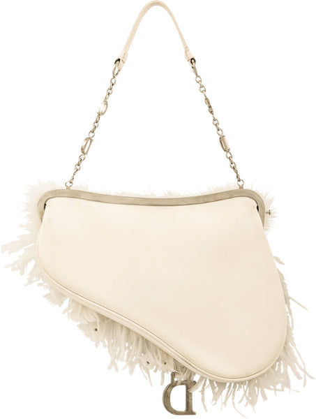 Christian Dior Limited Edition Paris '50s Saddle Bag - Neutrals Shoulder  Bags, Handbags - CHR78969