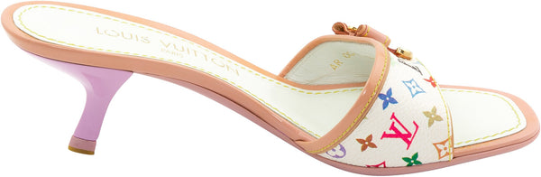 Louis Vuitton, Shoes, Louis Vuitton Monogrammed Kitten Heel