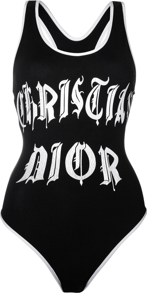 Christian Dior Spring 2002 Gothic One-Piece