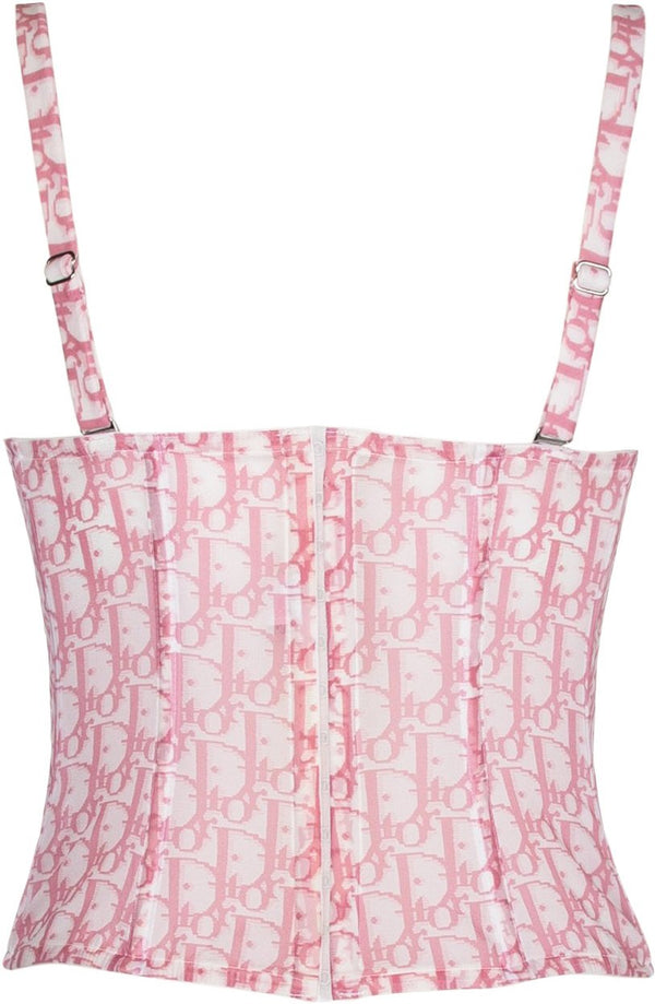 Christian Dior Diorissimo Girly Bustier Top