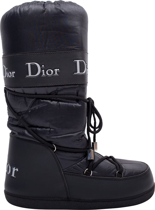 Christian Dior Black Moon Boots