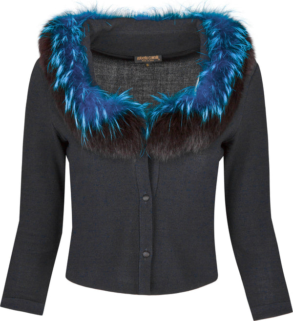 Roberto Cavalli Fall 2000 Knit Cardigan Top