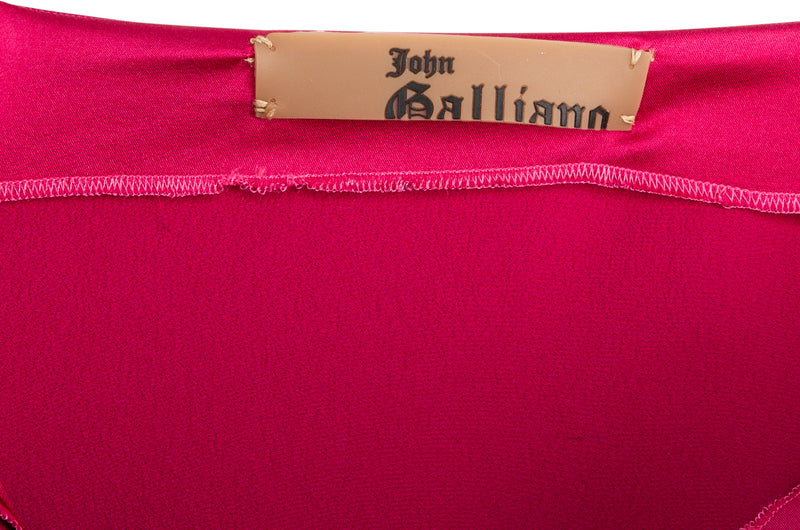 John Galliano Fall 2007 Draped Asymmetrical Gown