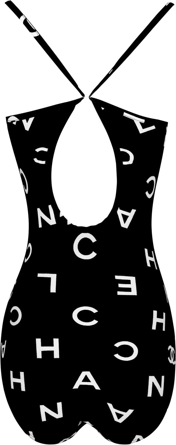 Chanel Spring 1997 Coco Logo One-Piece