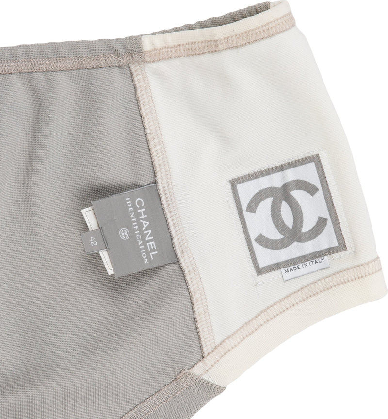 Chanel Identification Spring 2001 Logo Brief Shorts