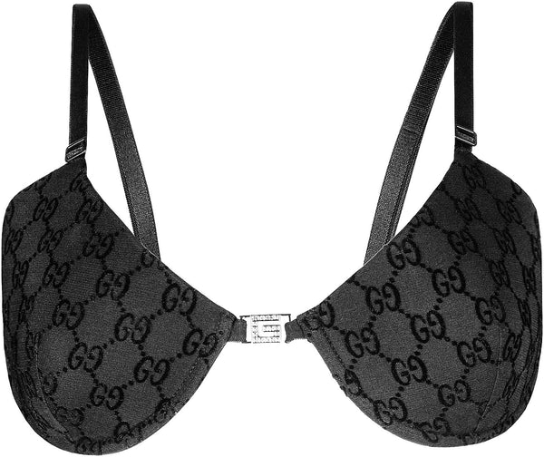 Gucci Spring 1998 Runway Monogram Swarovski Embellished Bra