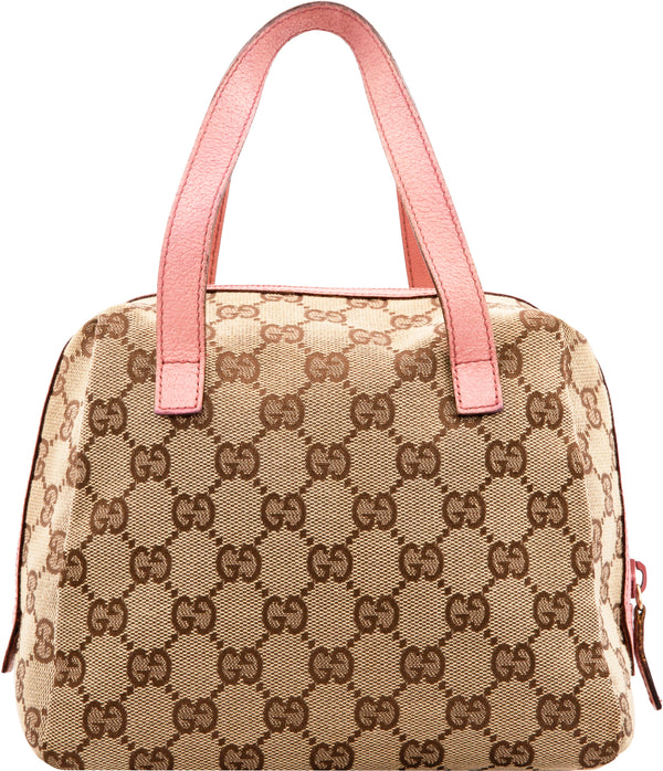 Gucci Monogram Canvas Mini Duffle Bag