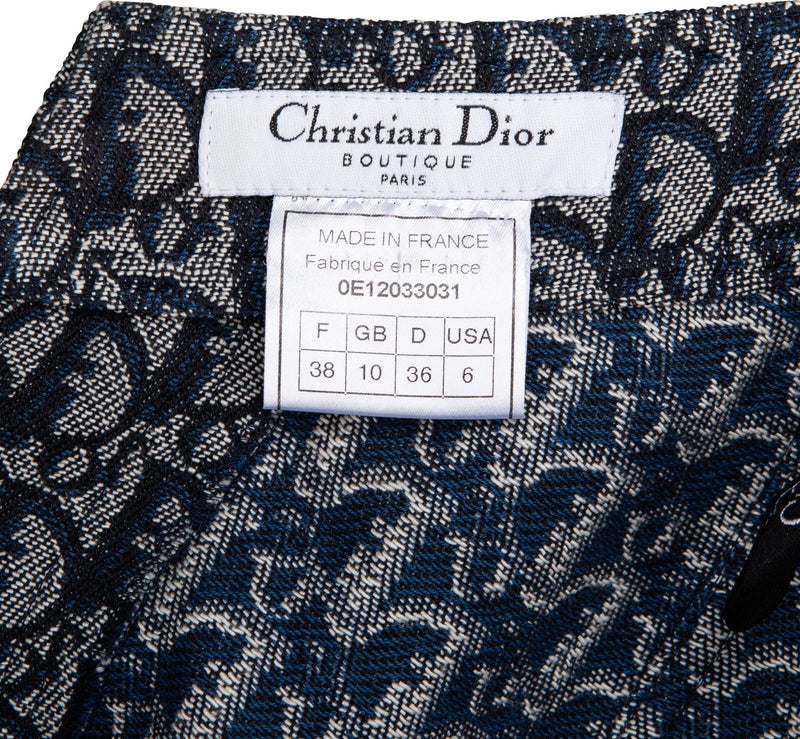 Christian Dior Spring 2000 Runway Diorissimo Asymmetrical Skirt