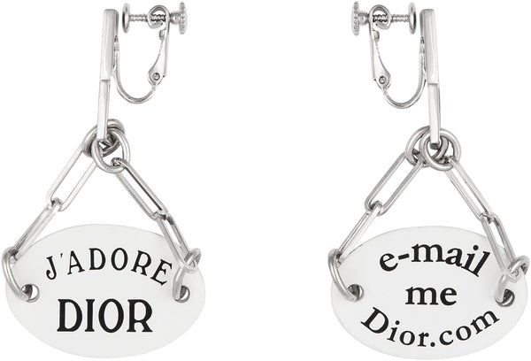 Christian Dior J'Adore Dior Email Me Earrings