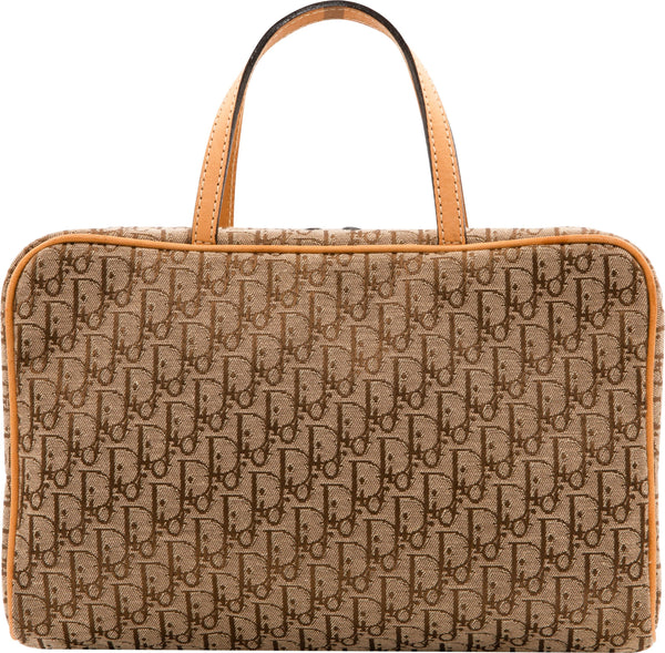 Christian Dior Beige Diorissimo Mini Duffle Bag