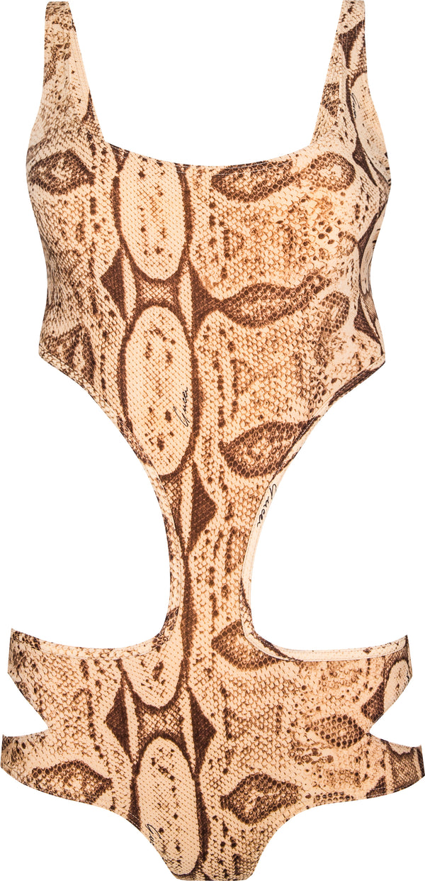 Gucci Spring 2000 Runway Cutout One-Piece