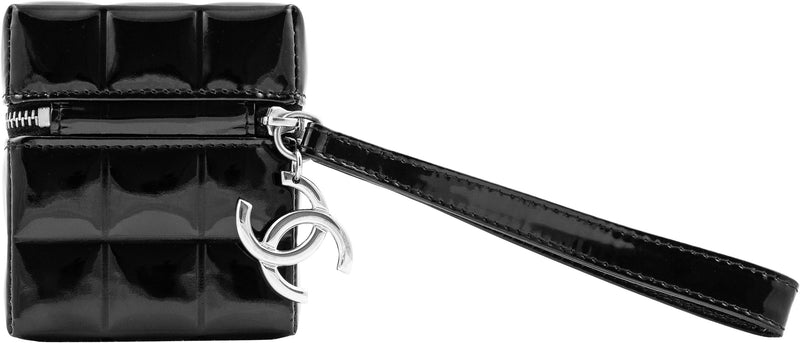 Chanel Casino Cubed Patent Dice Wrist Clutch