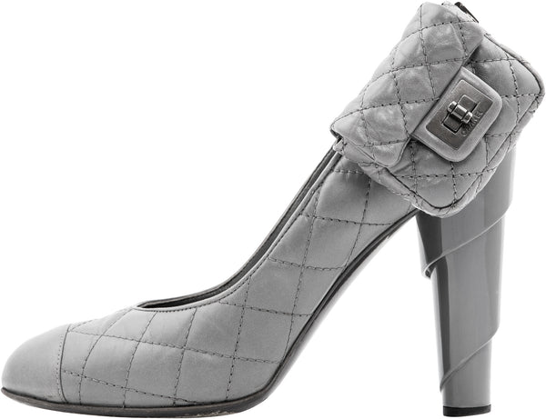 Chanel Pre-Fall 2008 Quilted Mini 2.55 Flap Pumps