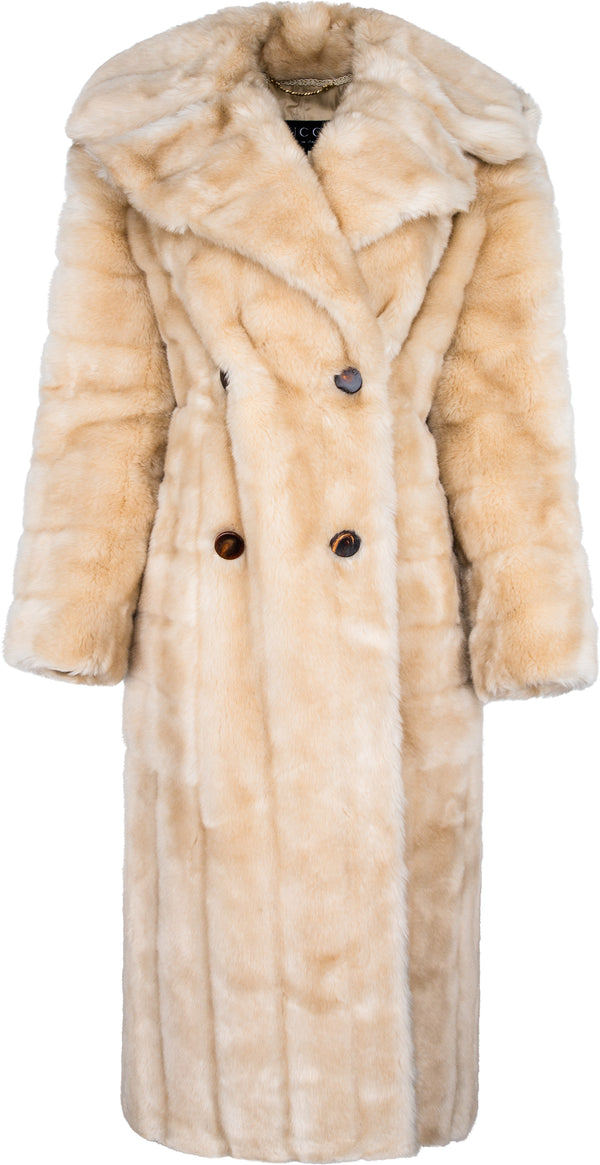 Gucci Fall 1996 Runway Faux Fur Coat