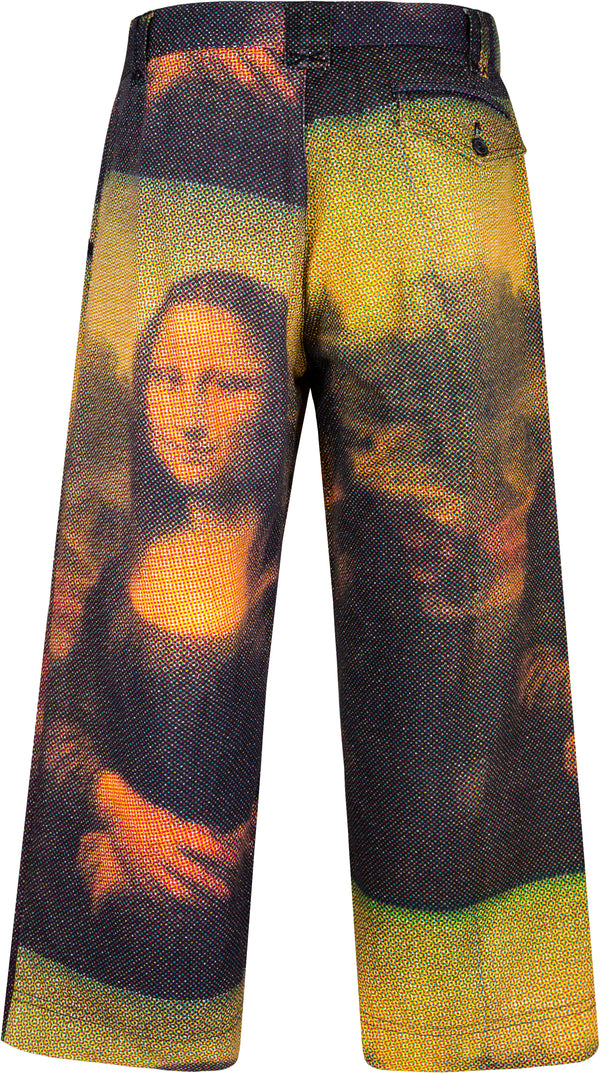 Dolce & Gabbana D&G Mona Lisa Cropped Pants