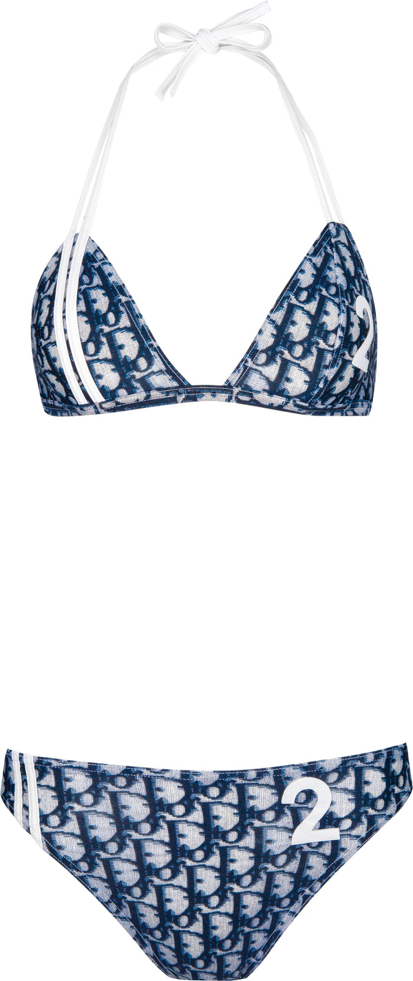 Christian Dior Navy Diorissimo 2 Bikini