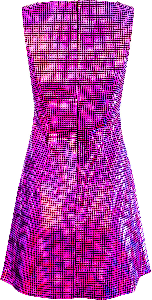 Gianni Versace Versus Holographic Party Dress