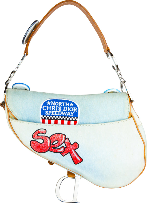 Christian Dior Fall 2001 Miss Diorella Saddle Bag