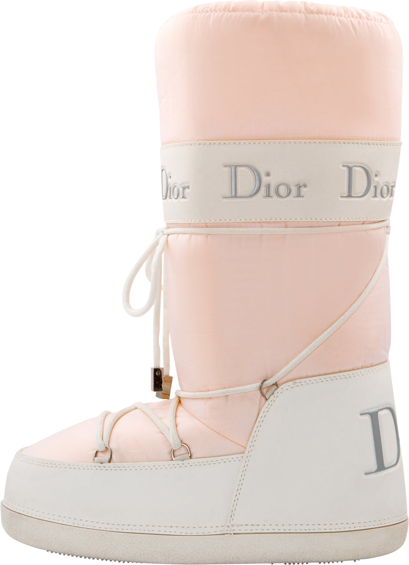 Christian Dior Boots - Pink Boots, Shoes - CHR11604