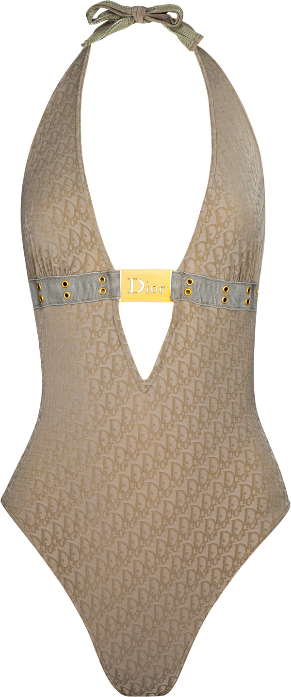 Christian Dior Spring 2002 Street Chic Diorissimo One-Piece