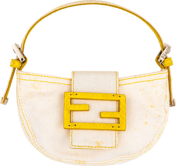 Fendi Mini Croissant Pochette Bag