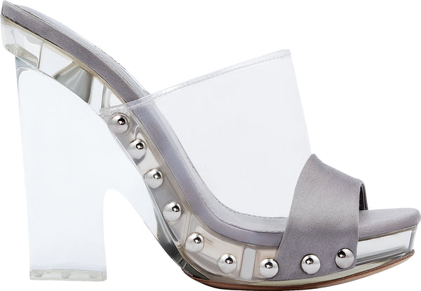 Prada Spring 2010 Runway Lucite Platform Sandals