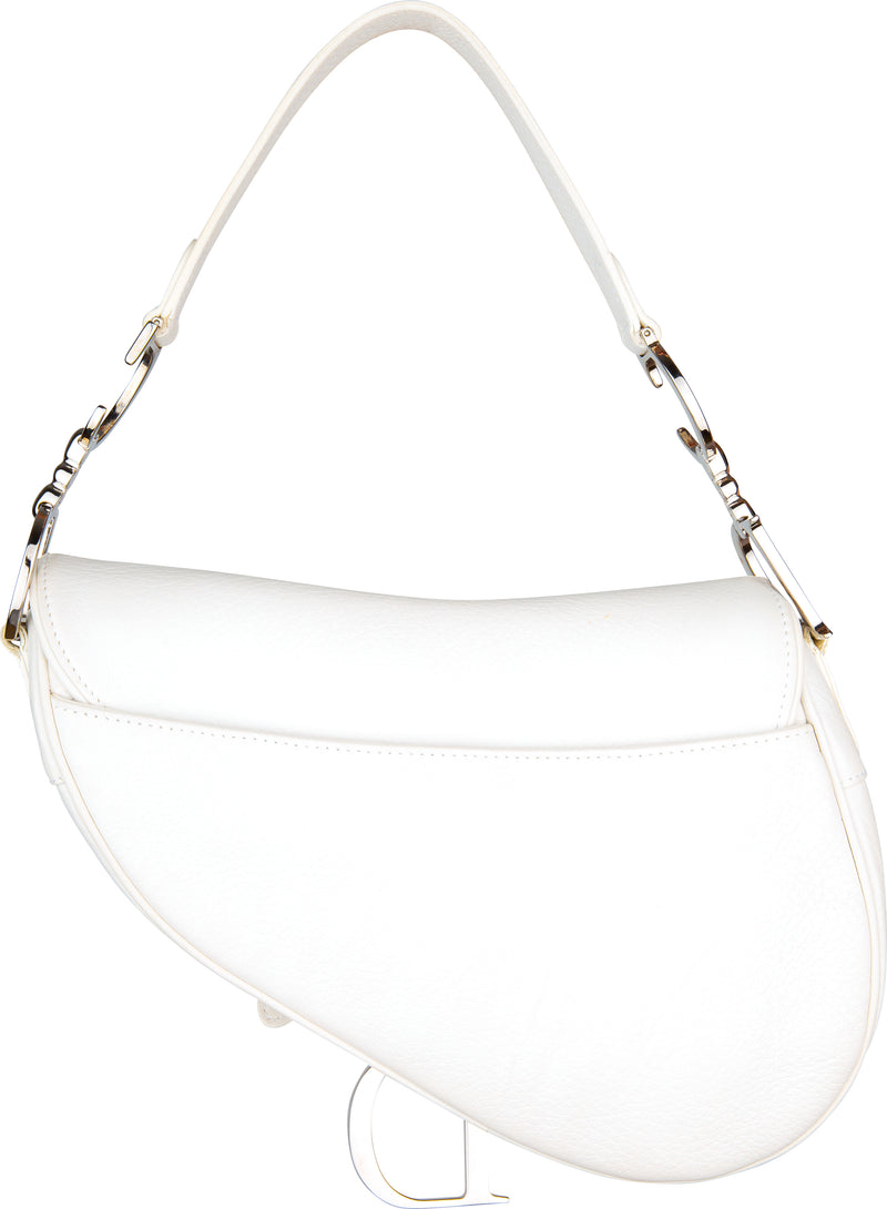 Dior Saddle Bag Off-White for Women