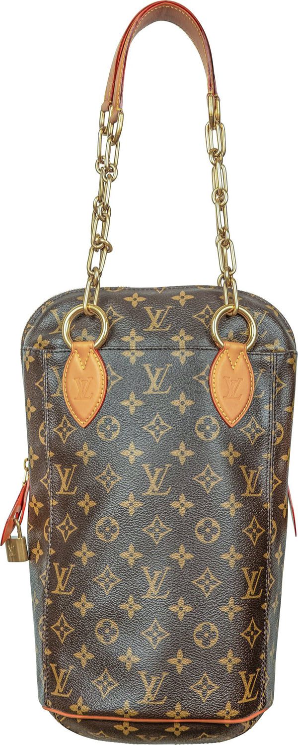 Louis Vuitton Monogram Iconoclast Punching Bag Karl Lagerfeld at 1stDibs   louis vuitton heavy bag, louis vuitton punching bag set, karl lagerfeld  louis vuitton