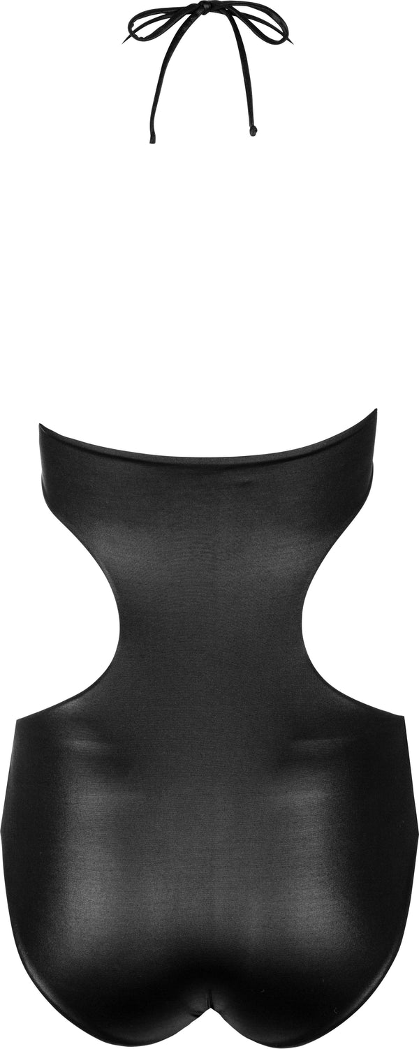 Chanel Cut-Out Bow Ruched One-Piece