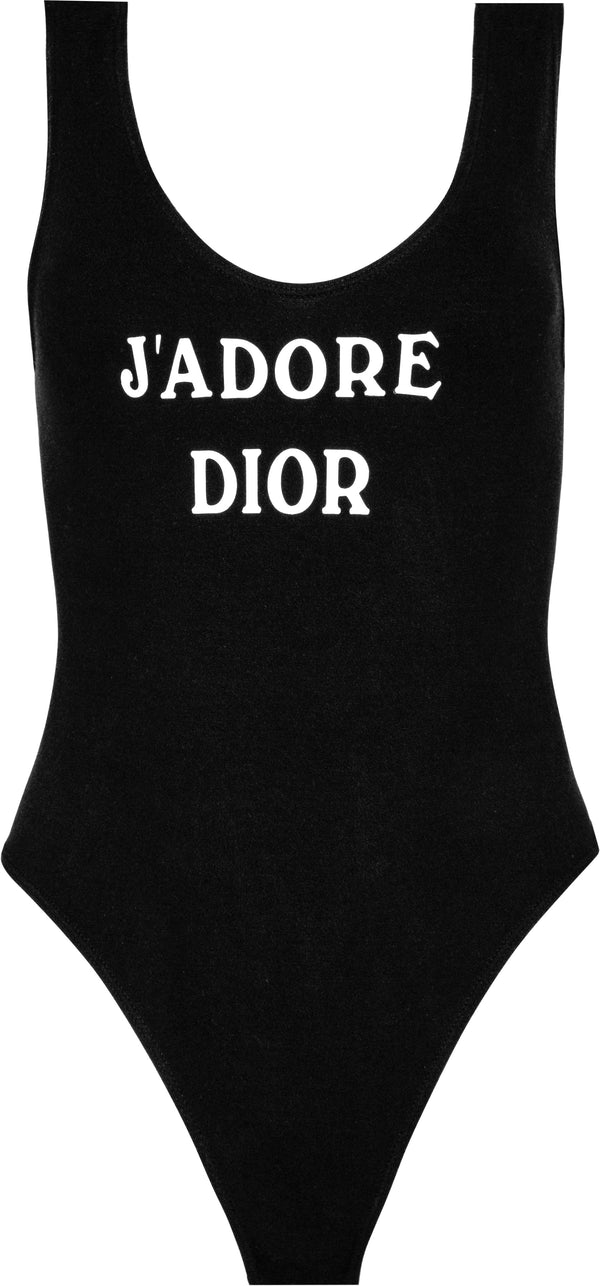 Christian Dior Black J'Adore Dior One-Piece