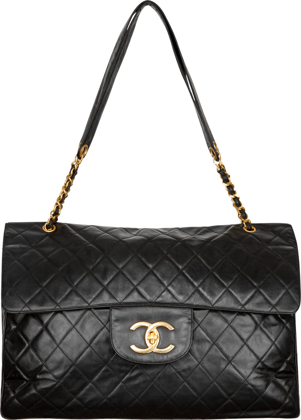 Chanel XXL Quilted Airline Maxi Flap Travel Bag