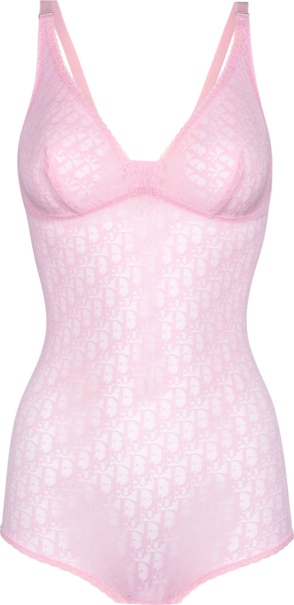 Christian Dior Pink Diorissimo Sheer One-Piece