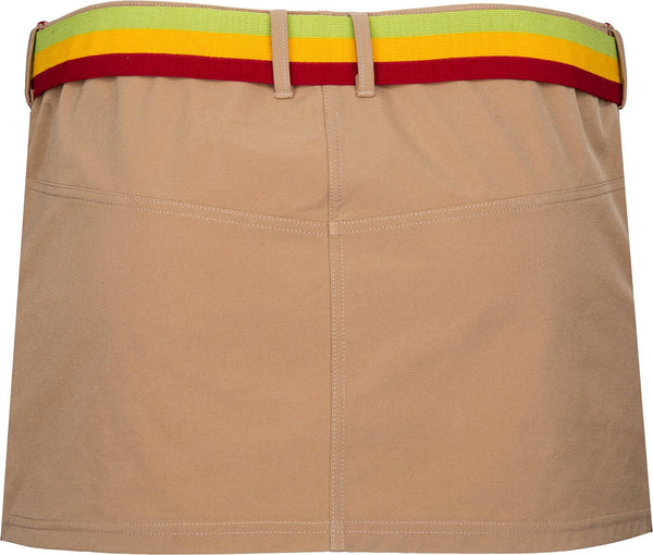 Christian Dior Rasta Belted Mini Skirt