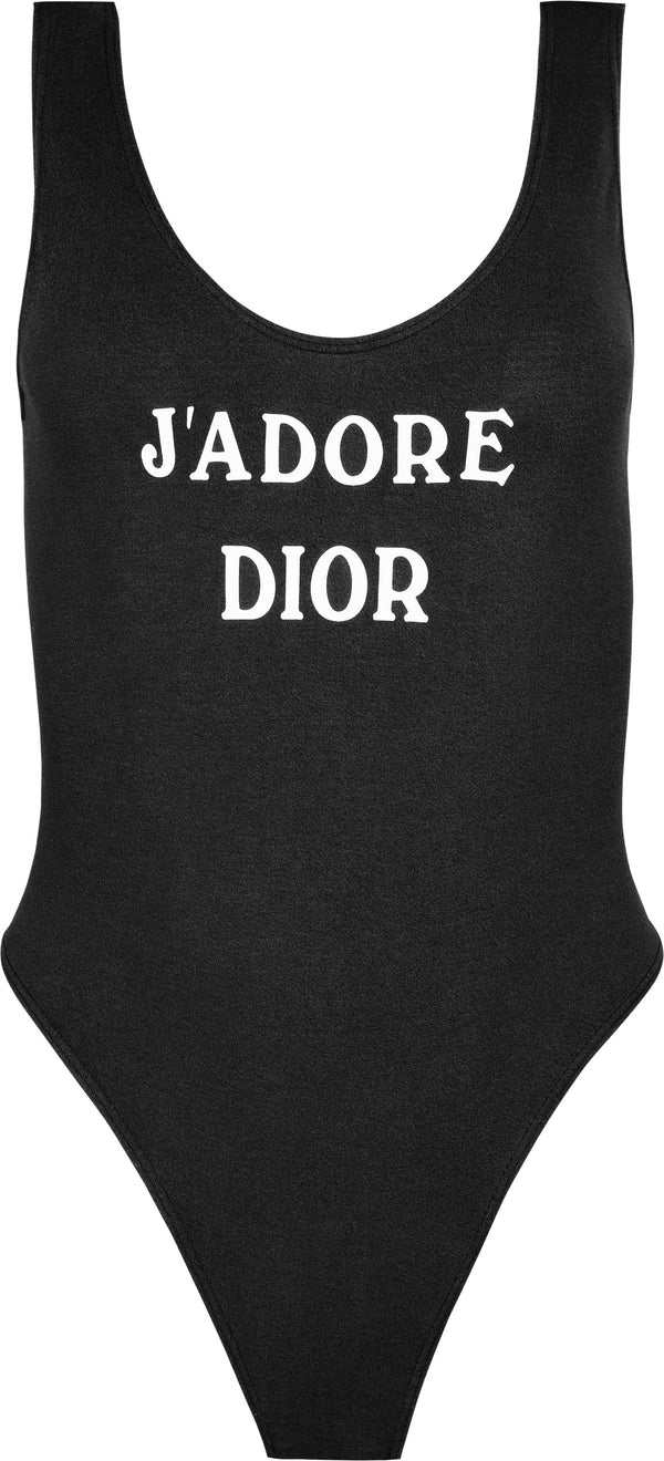 Christian Dior Black J'Adore Dior One-Piece