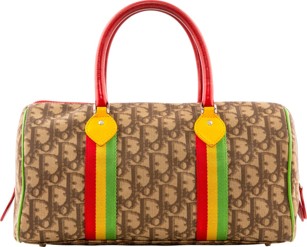 Christian Dior Rasta Diorissimo Boston Bag