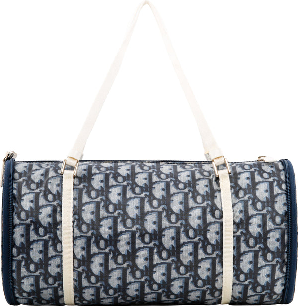 Christian Dior Diorissimo Navy Mini Duffle Bag