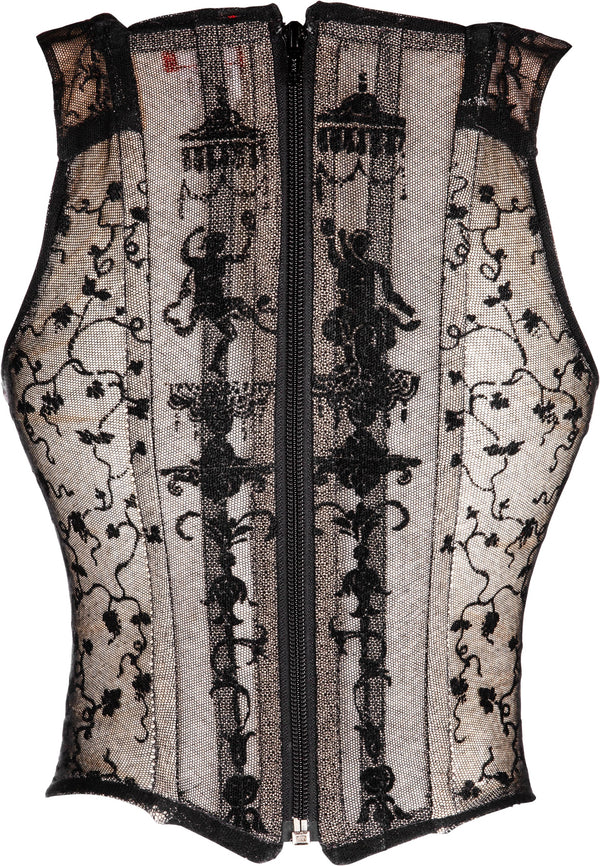 Vivienne Westwood Black Lace Portrait Corset