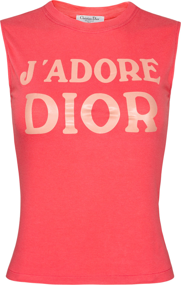 Christian Dior J'Adore Dior Sleeveless Top