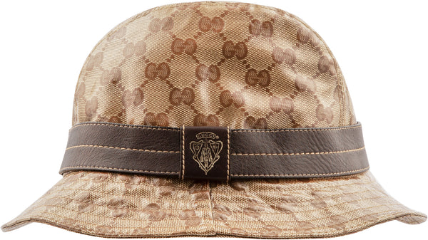 Gucci Monogram Canvas Coated PVC Bucket Hat