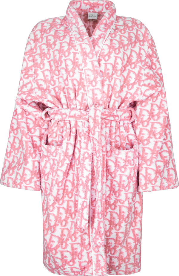 Christian Dior Spring 2004 Girly Diorissimo Terry Cloth Robe