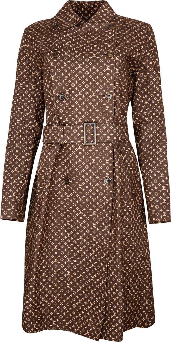 Louis Vuitton Monogram Canvas Trench Coat