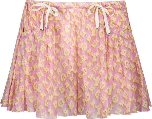 Louis Vuitton Spring 2008 Monogram Watercolor Shorts Skirt