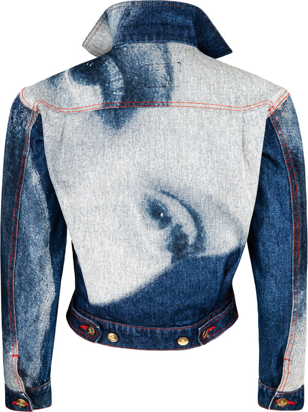 Vivienne Westwood Fall 1992 Always On Camera Marlene Dietrich Denim Jacket