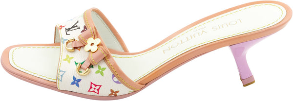 Louis Vuitton Takashi Murakami Monogram Embellished Mules