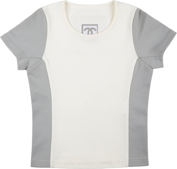 Chanel Spring 2001 Logo Applique Top