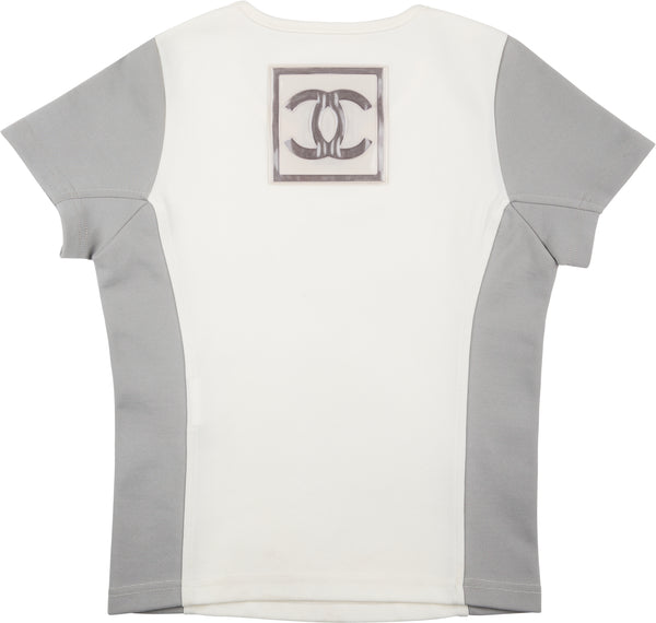 Chanel Spring 2001 Logo Applique Top